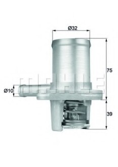 Термостат, охлаждающая жидкость MAHLE / KNECHT TI 40 89