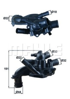 Термостат MAHLE / KNECHT TM46105 (фото 1)