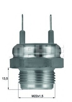 Термовимикач вентилятора радіатора MAHLE MAHLE / KNECHT TSW10