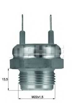 Термовимикач вентилятора радіатора MAHLE MAHLE / KNECHT TSW8D