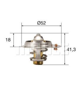 Термостат системи охолодження MAHLE MAHLE / KNECHT TX8582