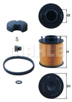 Карбамидный фильтр MAHLE / KNECHT UX1D