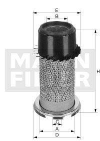 Фільтр повітряний -FILTER MANN C28357