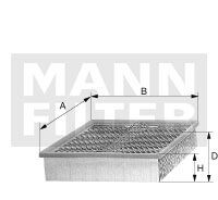Фото воздушный фильтр MANN C35104 Воздушный фильтр MANN C35104