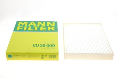 Фільтр повітря салону -FILTER MANN CU28009 (фото 1)