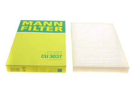 Фільтр салону -FILTER MANN CU 3037