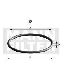 Прокладка кожуха масл.фільтра -FILTER MANN DI00700