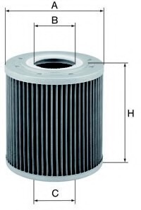 Фільтр, Гідравлічна система приводу робочого устаткування -FILTER MANN HD1349