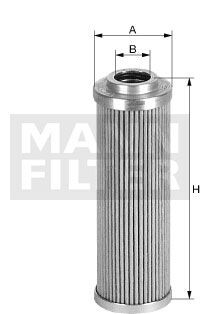 Фільтр, Гідравлічна система приводу робочого устаткування -FILTER MANN HD414