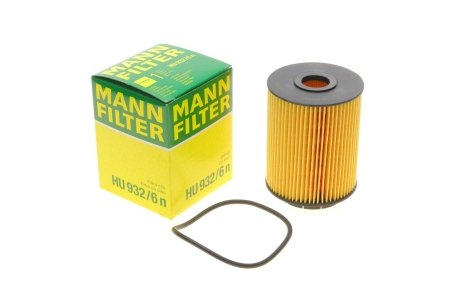 Фільтр оливи MANN HU 932/6 n