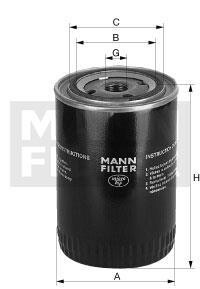 Фільтр масла -FILTER MANN W1110212