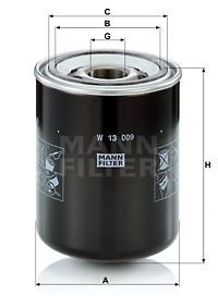 -FILTER MANN W13009