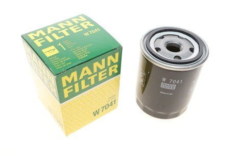 Фільтр масла -FILTER MANN W7041