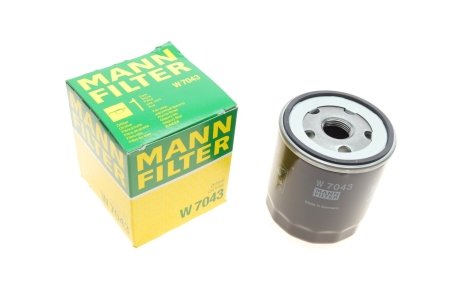 Фільтр оливи MANN W7043