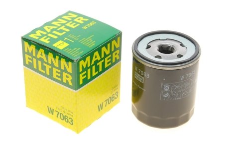 Фільтр мастил MANN W7063