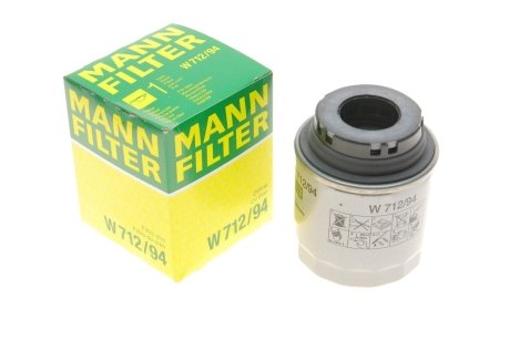 Фільтр оливи MANN W 712/94