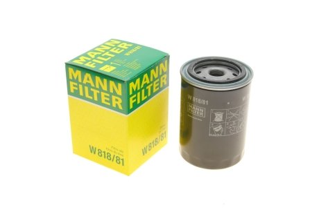 Фільтр масла -FILTER MANN W81881