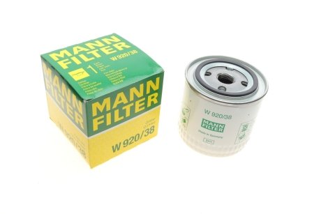 Фільтр масла -FILTER MANN W92038