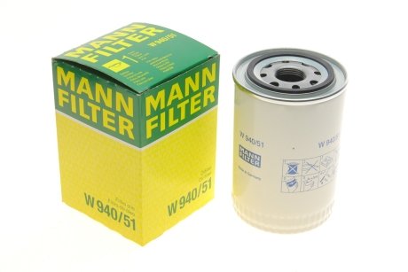 Фільтр гідравлічний -FILTER MANN W94051