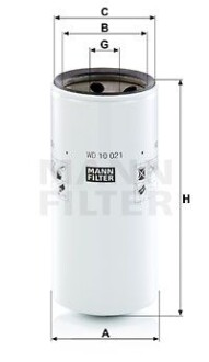 Автозапчасть MANN WD 10 021