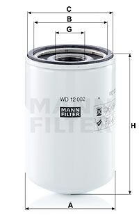 Автозапчасть MANN WD12002