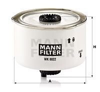 Фільтр палива -FILTER MANN WK8022