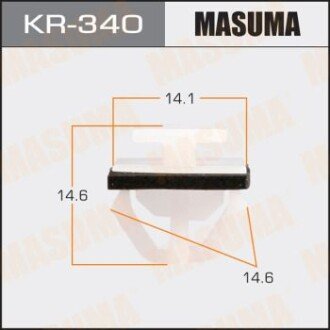 Клипса автомобильная MASUMA KR340