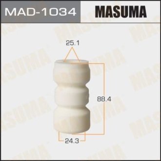 Отбойник амортизатора 24.3x25.1x88.4, RAV4 / ACA20W, ZCA26W задн TOYOTA RAV_4 II (MAD-1034) MASUMA MAD1034