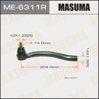 Наконечник рулевой MASUMA ME-6311R