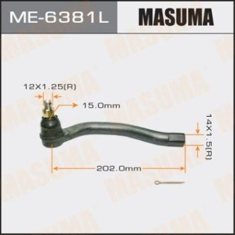 Наконечник рулевой MASUMA ME-6381L