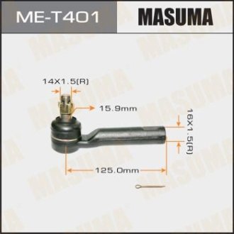 Наконечник рулевой Lexus GX460/ Toyota Land Cruiser Prado (09-), Tacoma (15-) MASUMA ME-T401