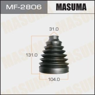 Пыльник ШРУСа (пластик)+спецхомут Toyota FJ Cruiser (06-09), Land Cruiser Prado (02-) (MF-2806) MASUMA MF2806