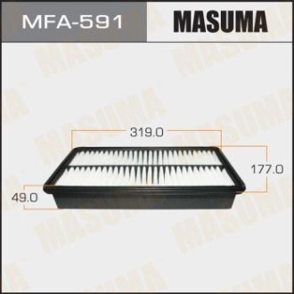 Фильтр воздушный A-468V (MFA-591) MASUMA MFA591