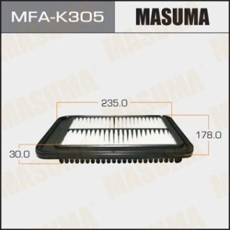 Воздушный фильтр A9318 LHD HYUNDAI/ i10/ V1100 07- MASUMA MFAK305