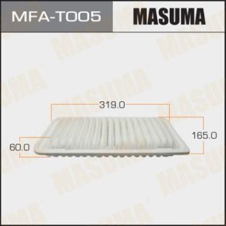 Фильтр воздушный TOYOTA/ COROLLA/ CDE120 01-07 (MFA-T005) MASUMA MFAT005 (фото 1)