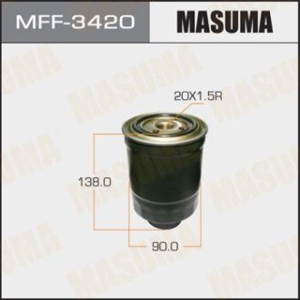 Фильтр топливный FC-409 (MFF-3420) MASUMA MFF3420