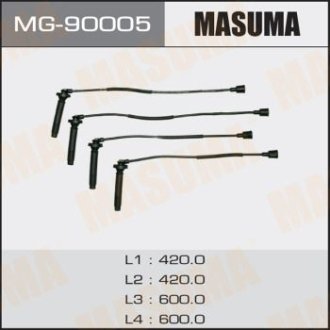 Провод высоковольтный (комплект) Subaru 1.6, 2.0 (MG-90005) MASUMA MG90005