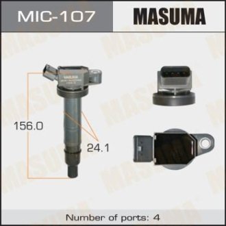 Катушка зажигания 4RUNNER, HILUX / 1AZFSE, 1NZFE, 2TRFE (MIC-107) MASUMA MIC107