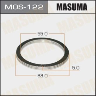 Кольцо глушителя графитовое MASUMA MOS-122