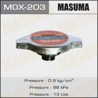 Крышка радиатора Lexus/ Mitsubishi/ Toyota 0.9 bar (MOX-203) MASUMA MOX203