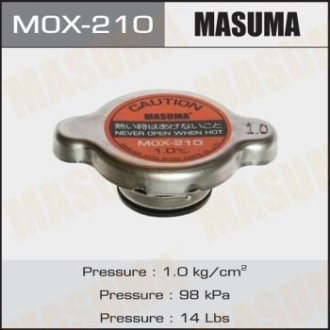 Крышка радиатора Toyota 1.0 bar (MOX-210) MASUMA MOX210