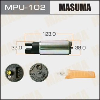 Бензонасос электрический (+сеточка) Toyota (MPU-102) MASUMA MPU102