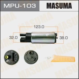 Бензонасос электрический (+сеточка) Lexus (MPU-103) MASUMA MPU103