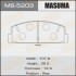 Колодки тормозные задн Mazda 6 (02-12) (MS-5203) MASUMA MS5203 (фото 1)