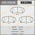 Колодки тормозные передн Mazda CX-5 (11-) (MS-5908) MASUMA MS5908 (фото 1)