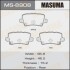 Колодки тормозные задн Honda Civic (06-12) MASUMA MS-8908 (фото 1)