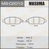 Колодки тормозные передн Infinity QX60/ Nissan Murano, Pathfinder (13-) (MS-C2013) MASUMA MSC2013 (фото 1)