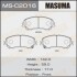 Колодки тормозные передн Nissan Qashqai (13-), X-Trail (13-) (MS-C2016) MASUMA MSC-2016 (фото 1)