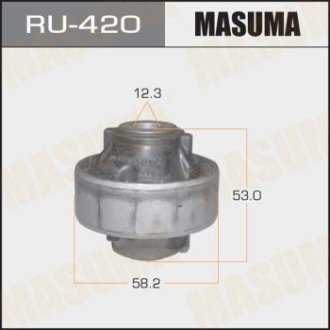 Сайлентблок переднего нижнего рычага задний Nissan Micra (02-10), Note (05-12), Tida (04-12) (RU-420) MASUMA RU420