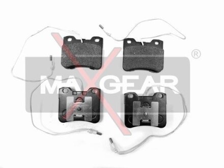 Комплект тормозных колодок, дисковый механизм MAXGEAR 19-0417